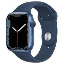 Смарт-годинник APPLE Watch Series 7 GPS 45 Blue Alum Case Abyss Blue Sp/B (MKN83UL/A)