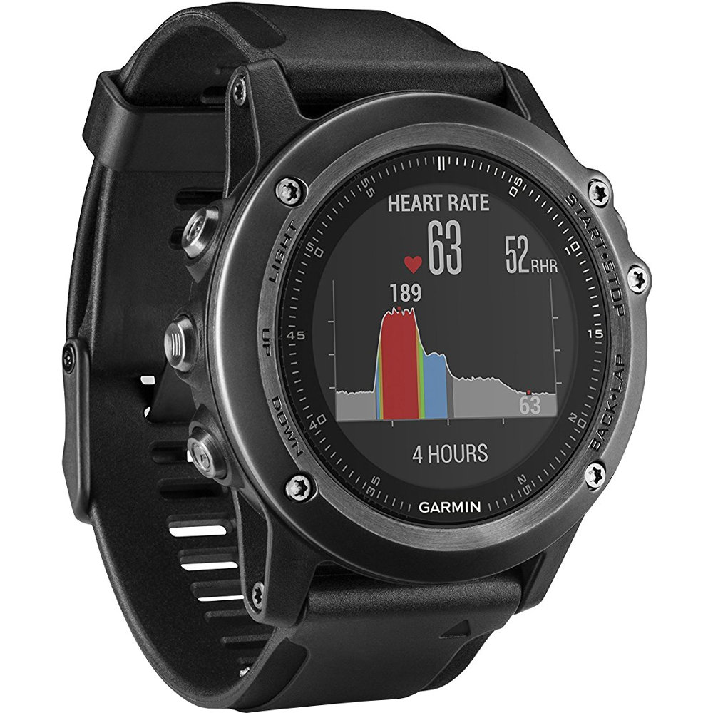 Смарт-часы GARMIN fenix 3 HR, Sapphire GPS Watch (010-01338-71) Функциональность для взрослых