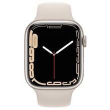 Смарт-годинник APPLE Watch Series 7 GPS 45 Starlight Alum Case Sp/B (MKN63UL/A)