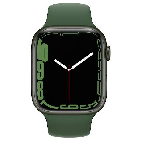 Замовити Смарт-годинник APPLE Watch Series 7 GPS 45 Green Alum Case Clover Sp/B (MKN73UL/A)