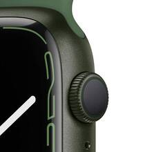 Смарт-годинник APPLE Watch Series 7 GPS 45 Green Alum Case Clover Sp/B (MKN73UL/A)