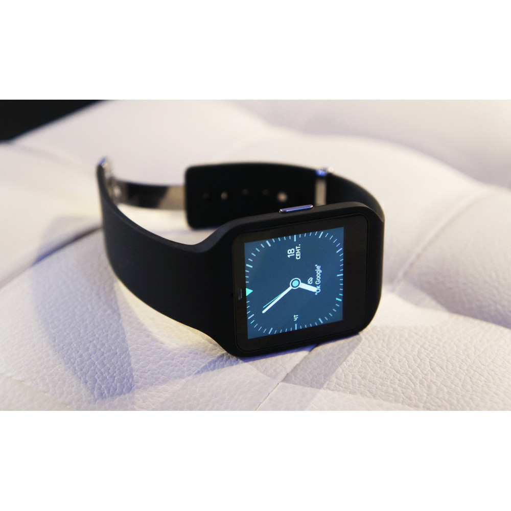 Смарт-годинник SONY SmartWatch 3 SWR50 Black Сумісність iOS (Apple)