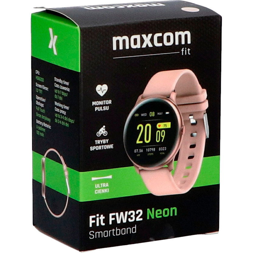 Внешний вид Смарт-часы MAXCOM Fit FW32 NEON Pink