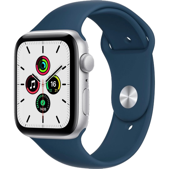

Смарт-часы APPLE Watch SE 40 Silver Alum Abyss Blue Sp/B (MKNY3UL/A), Watch SE 40 Silver Alum Abyss Blue Sp/B