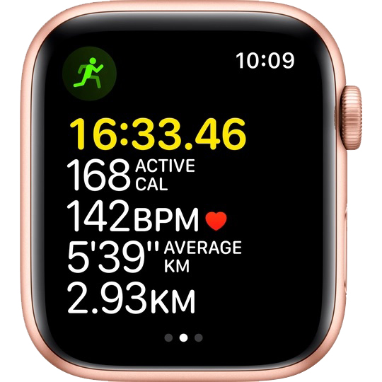 Смарт-часы APPLE Watch SE 40 Gold Alum Starlight Sp/B (MKQ03UL/A) Вид деятельности бег