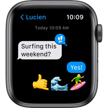 Смарт-часы APPLE Watch SE 40 Space Grey Alum Midnight Sp/B (MKQ13UL/A)