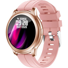 Смарт-годинник GLOBEX Smart Watch Aero Gold / Pink