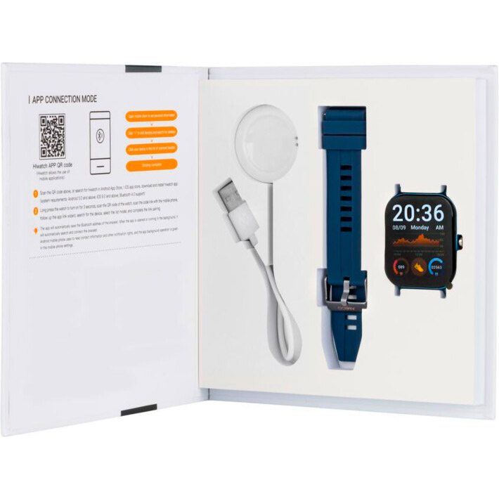 Смарт-часы AMICO GO FUN PULSEOXIMETER and TONOMETER Blue Совместимость Android OS