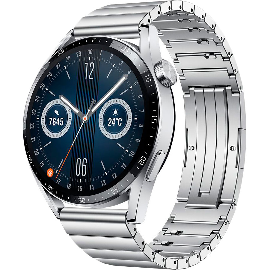 Смарт-годинник HUAWEI Watch GT3 46mm Stainless Steel (55026957)