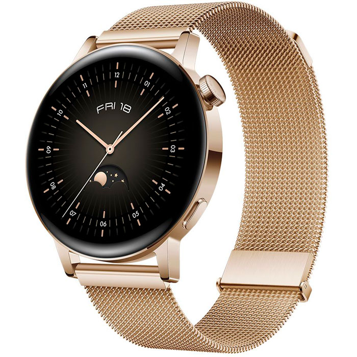 Смарт-часы HUAWEI Watch GT 3 42mm Elegant Gold (55027151)