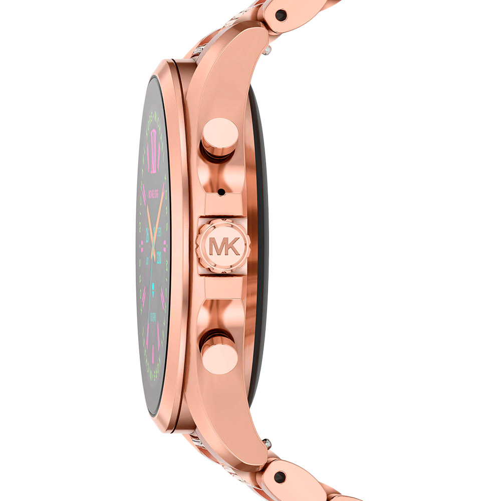 Заказать Смарт-часы MICHAEL KORS Bradshaw Gen 6 44 mm Rose Gold-Tone Stainless Steel (MKT5135)
