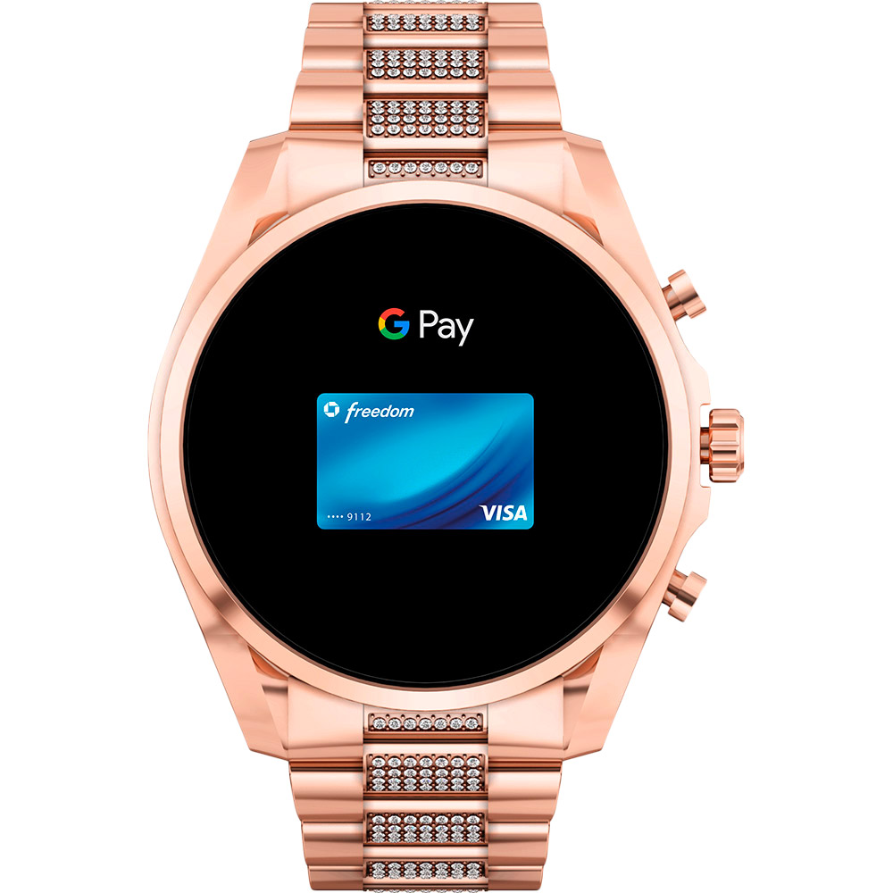 Смарт-часы MICHAEL KORS Bradshaw Gen 6 44 mm Rose Gold-Tone Stainless Steel (MKT5135) Совместимость iOS (Apple)