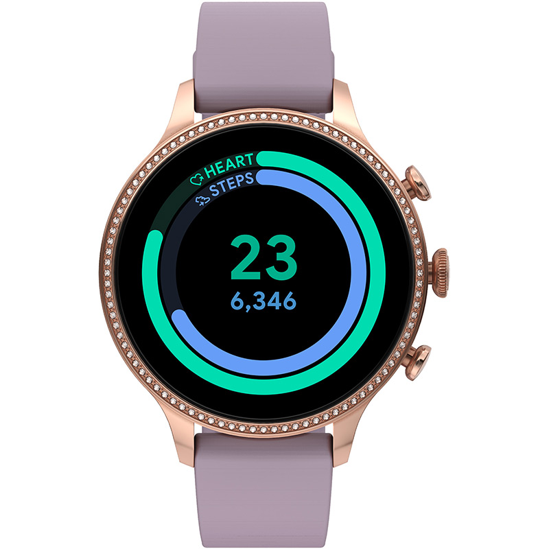 Смарт-часы FOSSIL Gen 6 Purple Silicone (FTW6080) Операционная система Android Wear