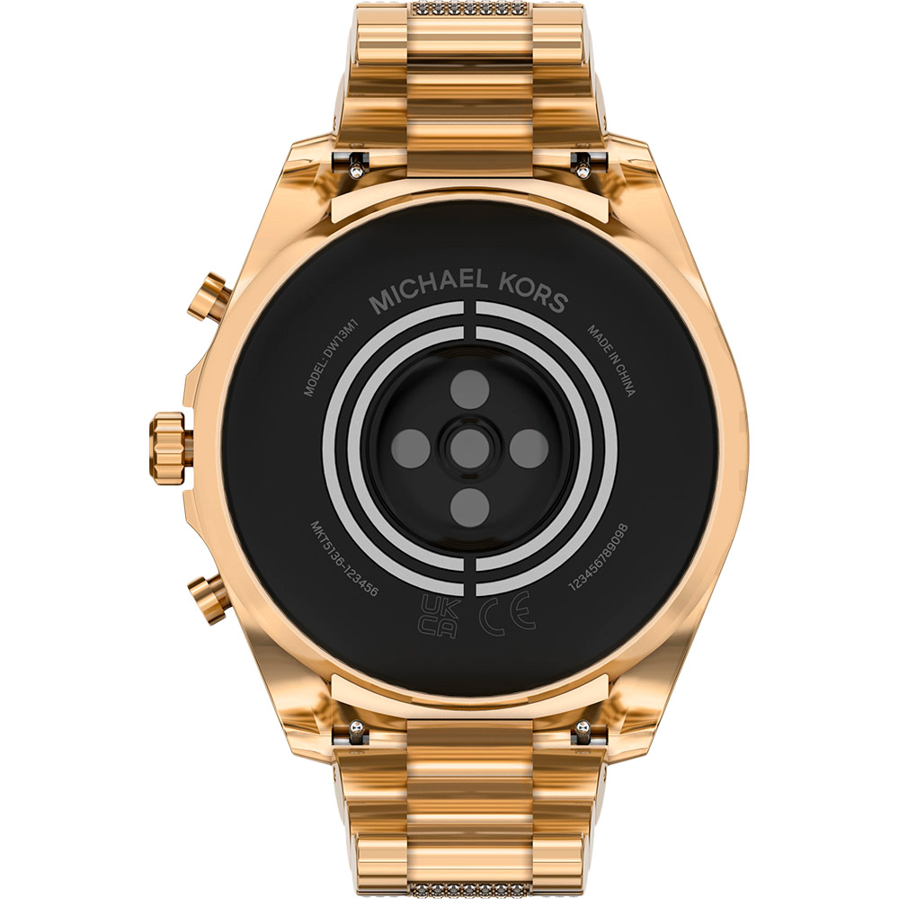 Фото Смарт-часы MICHAEL KORS Bradshaw Gen 6 44 mm Gold-Tone Stainless Stee l (MKT5136)