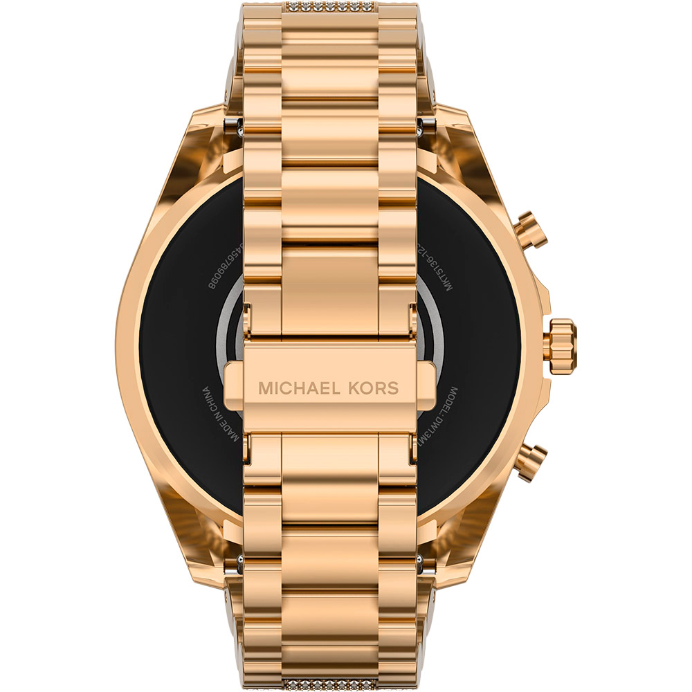 Зовнішній вигляд Смарт-годинник MICHAEL KORS Bradshaw Gen 6 44 mm Gold-Tone Stainless Stee l (MKT5136)