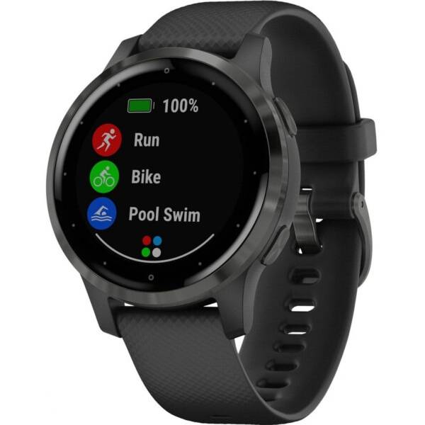 Смарт-часы GARMIN Vivoactive 4S Black/Slate (010-02172-13) Совместимость Android OS