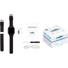 Смарт-годинник AMIGO GO004 SP Camera Black