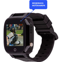 Смарт-часы AMIGO GO008 MILKY GPS WIFI Black