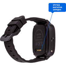 Смарт-часы AMIGO GO008 MILKY GPS WIFI Black