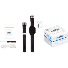 Смарт-часы AMIGO GO008 MILKY GPS WIFI Black