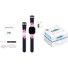 Смарт-годинник AMIGO GO008 MILKY GPS WIFI Pink