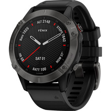 Смарт-часы GARMIN Fenix 6 Sapphire Gray (010-02158-11)