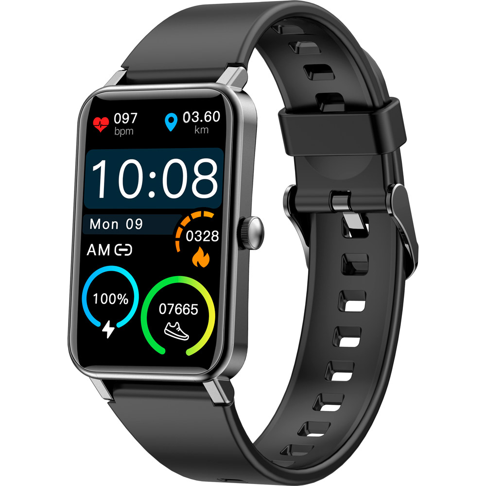 Смарт-часы GLOBEX Smart Watch Fit Black Функциональность для взрослых