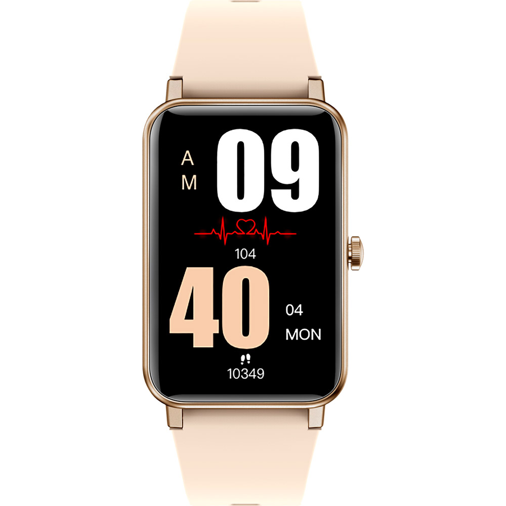 Смарт-годинник GLOBEX Smart Watch Fit Gold Сумісність iOS (Apple)