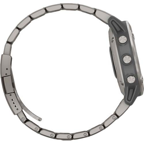 Заказать Смарт-часы Garmin Fenix 6 Sapphire Titanium Gray with Ti Band (010-02158-23)