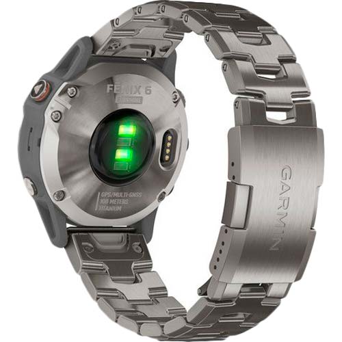 Покупка Смарт-часы Garmin Fenix 6 Sapphire Titanium Gray with Ti Band (010-02158-23)