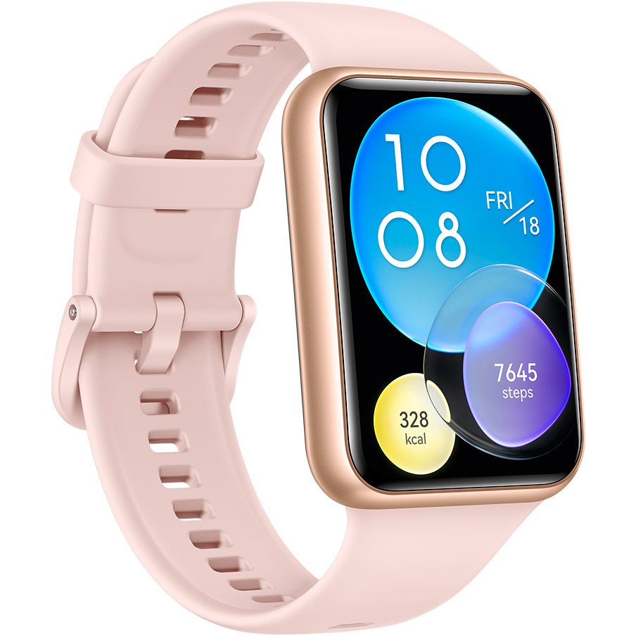 Смарт-часы HUAWEI Watch Fit 2 Sakura Pink Операционная система Harmony OS
