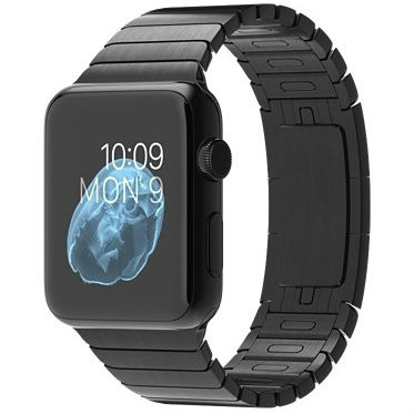 Смарт-часы APPLE Watch 38mm Space Black Stainless Steel Case with Space Black Link Bracelet