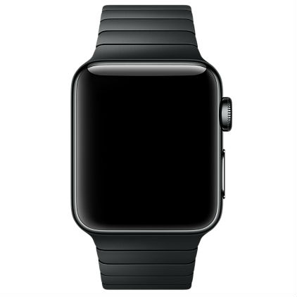 Смарт-часы APPLE Watch 38mm Space Black Stainless Steel Case with Space Black Link Bracelet Функциональность для взрослых