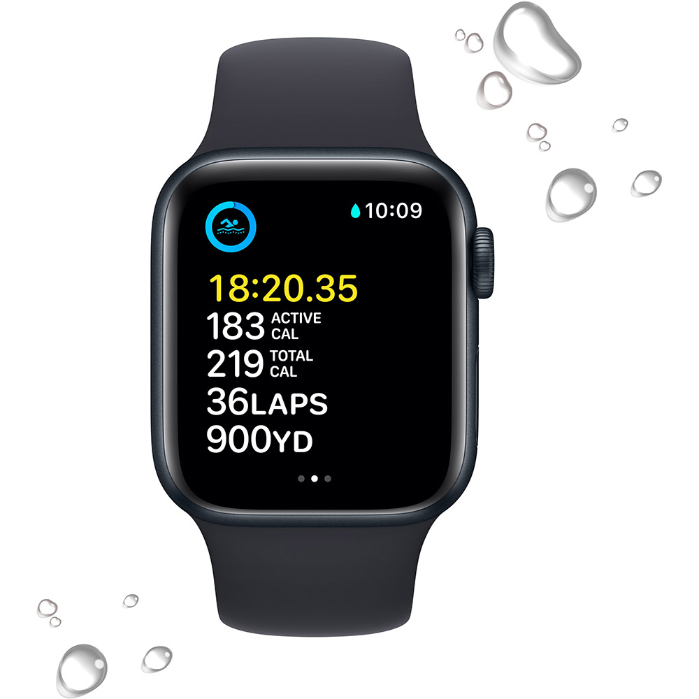Смарт-часы APPLE Watch SE 2022 40 Midnight Alum Midnight Sp/B (MNJT3UL/A) Вид деятельности бег