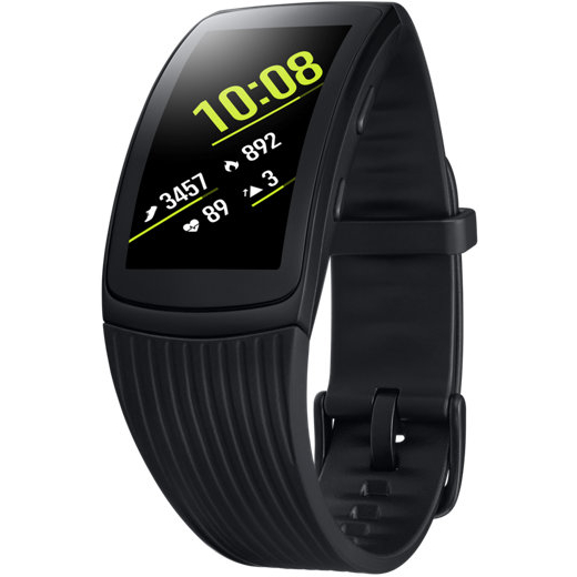 Фітнес-браслет SAMSUNG Gear Fit2 Pro Black (SM-R365NZKASEK) large Версія сумісної ОС iOS 9 и выше, Android 4.4 и выше