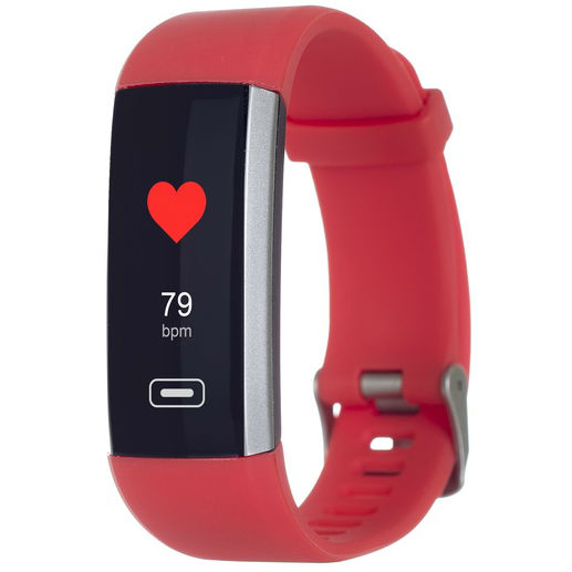 Фітнес-браслет ERGO Fit Band HR BP F010 Red