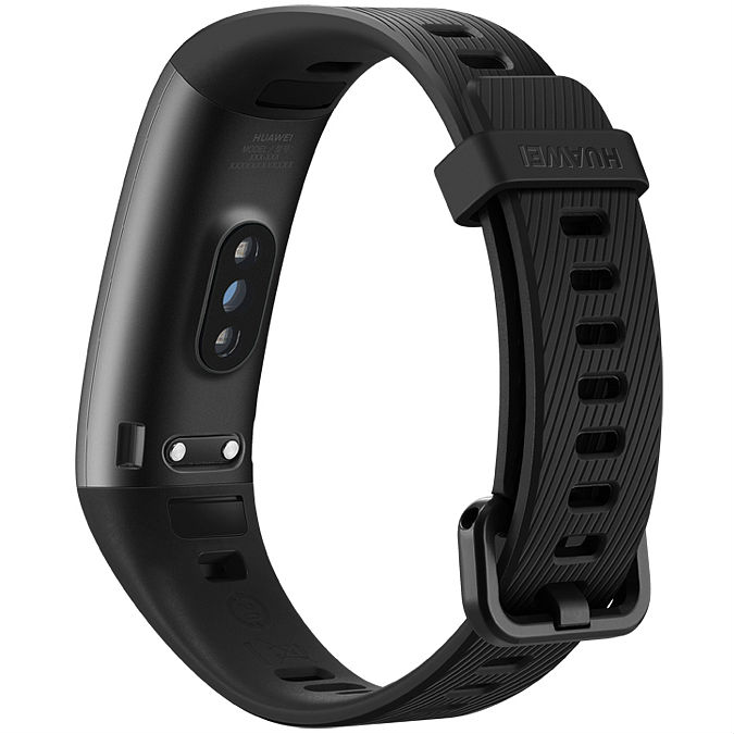 Фитнес-браслет HUAWEI Band 3 Pro Black (55023008) Индикация дисплей