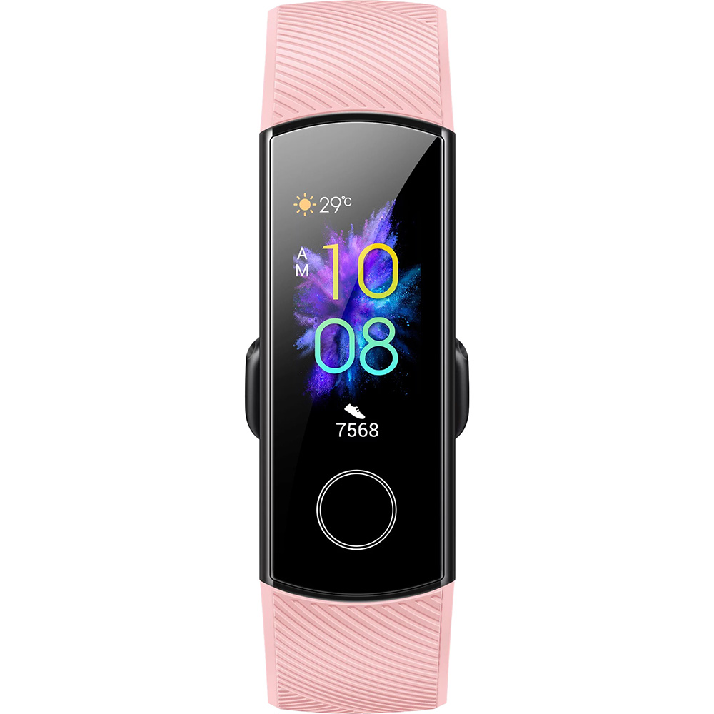 Фитнес-браслет HONOR Band 5 (CRS-B19S) Coral Pink (55024141) - в  интернет-магазине Фокстрот: цены, отзывы, характеристики | купить в Киеве,  Харькове, Днепропетровске, Одессе - Украина