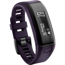 GARMIN vivosmart HR, E EU, Purple, Regular