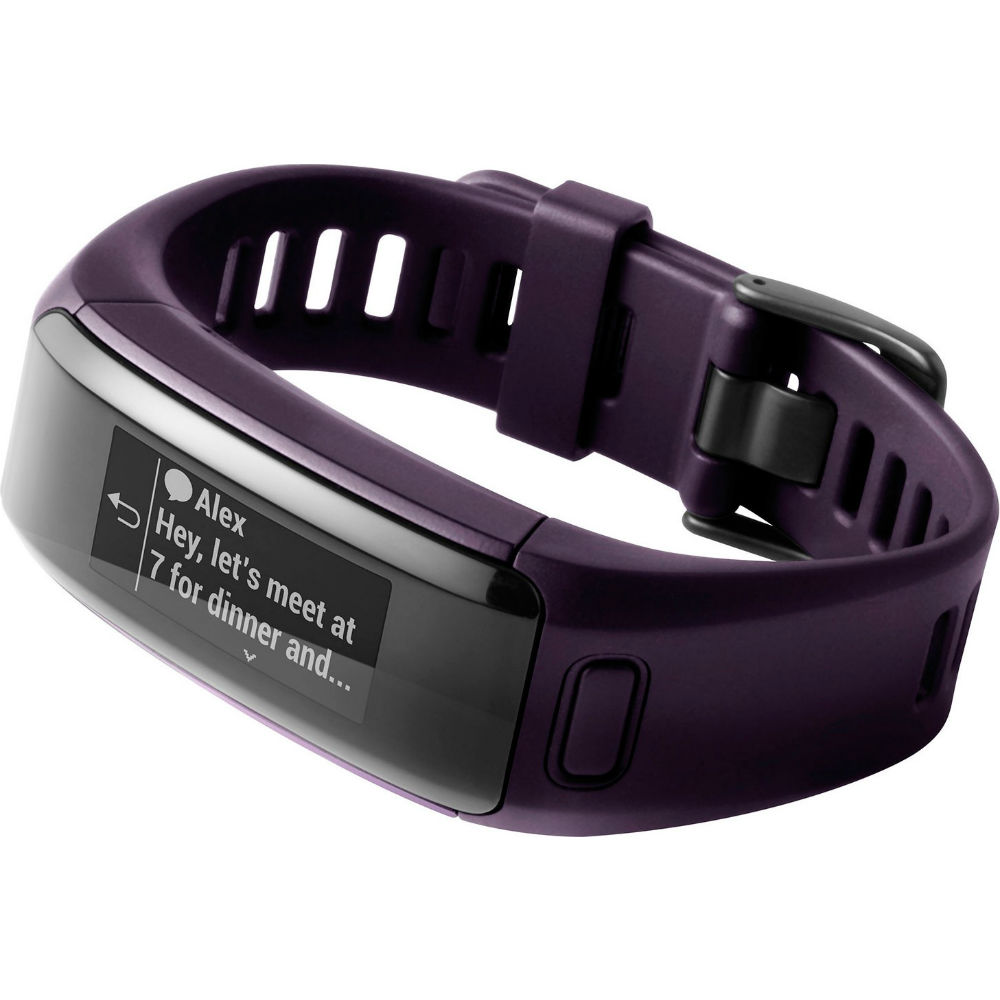 GARMIN vivosmart HR, E EU, Purple, Regular Сумісність Android OS