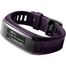 GARMIN vivosmart HR, E EU, Purple, Regular