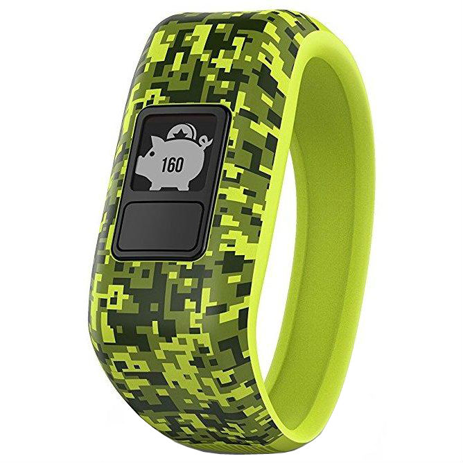 Фітнес-браслет GARMIN Vivofit JR Digi Camo (010-01634-21) Індикація дисплей