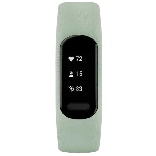 Фитнес-браслет GARMIN Vivosmart 5 Mint (010-02645-12) Индикация дисплей