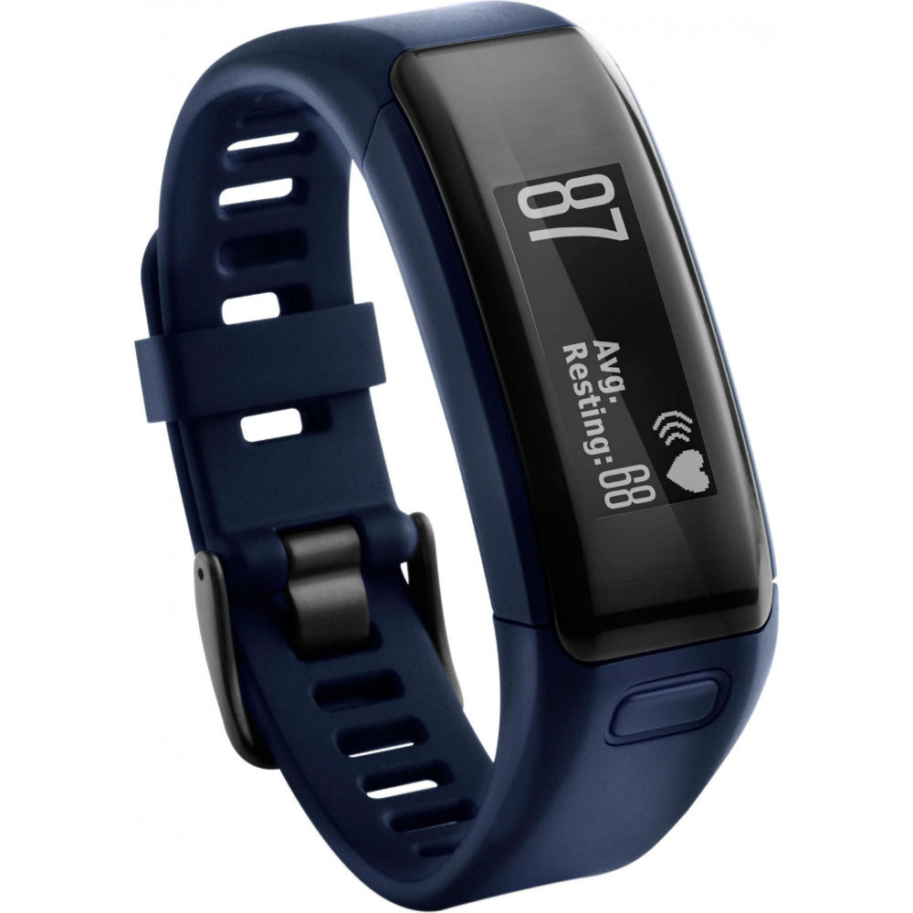 Фітнес-браслет GARMIN vivosmart HR Regular Blue (010-01955-14)