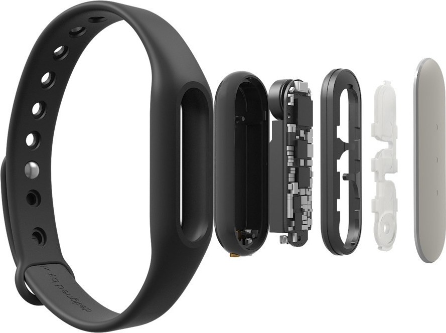 Фитнес-браслет XIAOMI Mi Band Black Версия совместимой ОС Android 4.4 / iOS 7 или выше