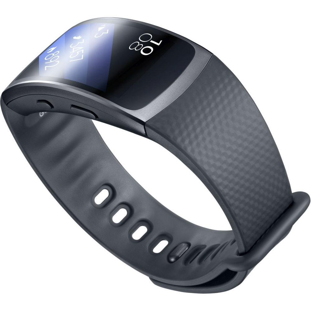 Фітнес-браслет SAMSUNG Gear Fit 2 (SM-R3600DAASEK) Dark Grey Індикація дисплей