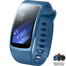 Фітнес-браслет SAMSUNG Gear Fit 2 (SM-R3600ZBASEK) Blue