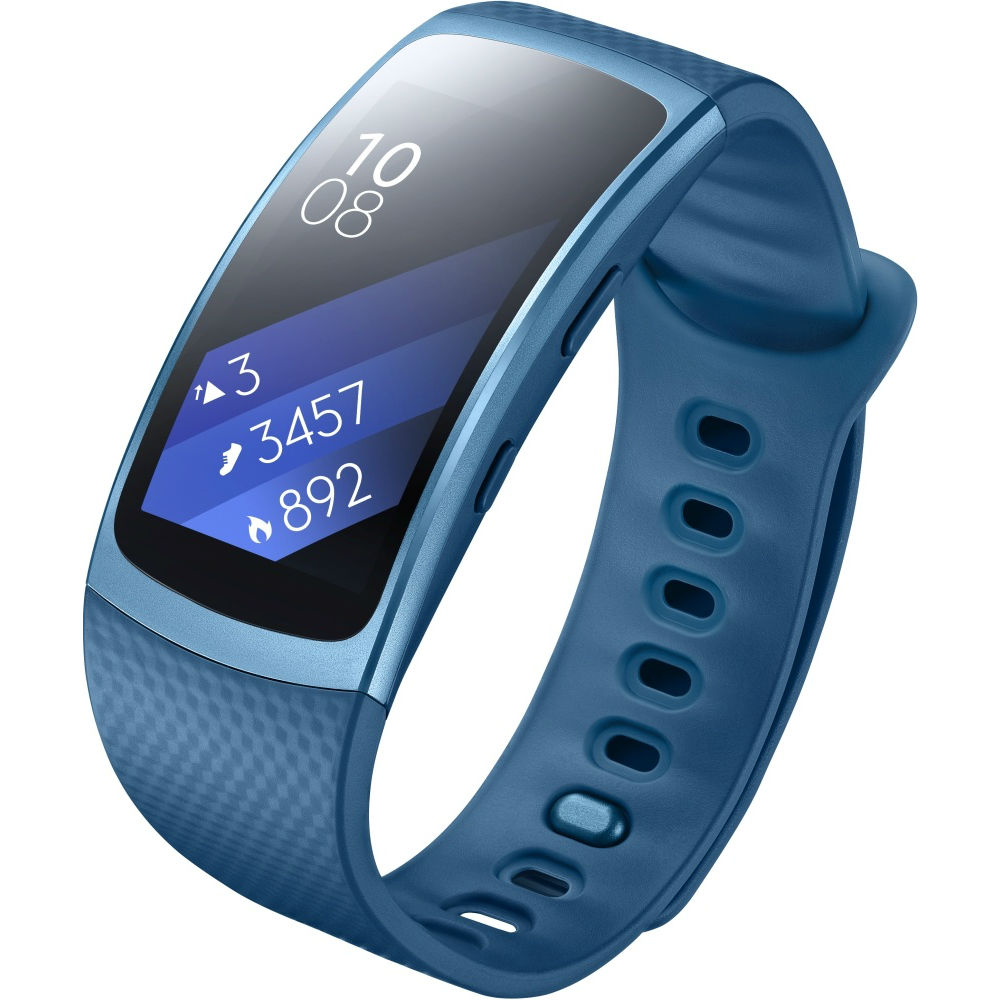 Фитнес-браслет SAMSUNG Gear Fit 2 (SM-R3600ZBASEK) Blue Версия совместимой ОС Android 4.4 и выше