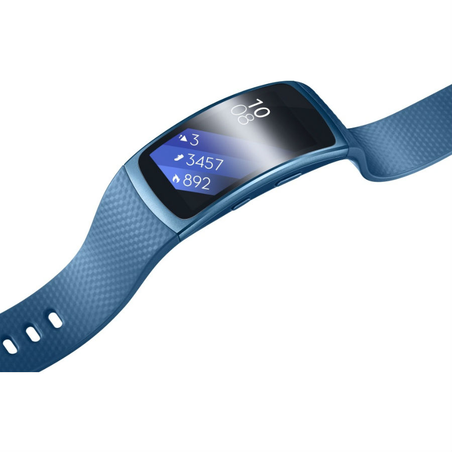 Фитнес-браслет SAMSUNG Gear Fit 2 (SM-R3600ZBASEK) Blue Операционная система Tizen