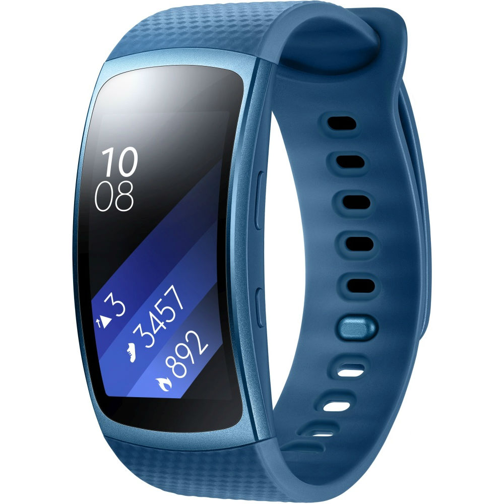 Внешний вид Фитнес-браслет SAMSUNG Gear Fit 2 (SM-R3600ZBASEK) Blue